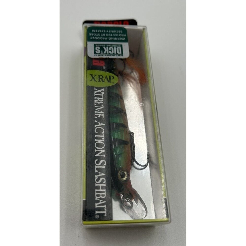 Rapala XR10OG X-Rap Jerkbait 4" 7/16 oz Olive Green Suspending Fishing Lure